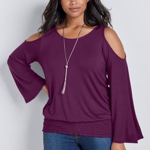 VENUS Cold Shoulder Top NEW NEVER WORE